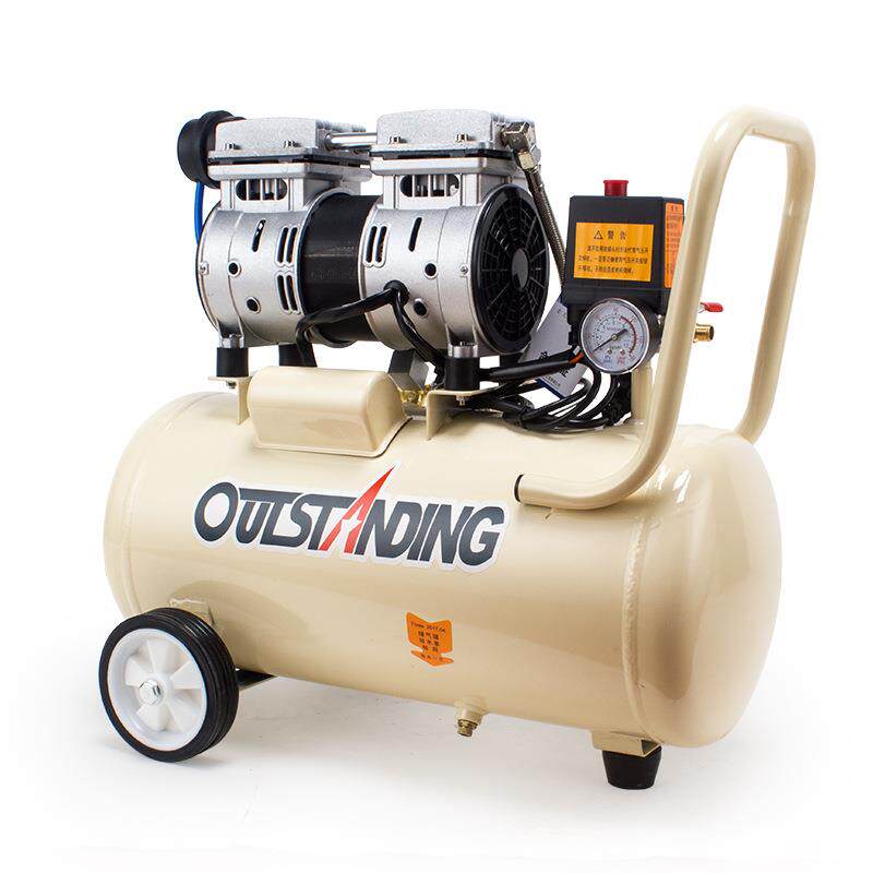 空压机550W-30L无油低噪音空气压缩机木工充气打气泵打钉枪