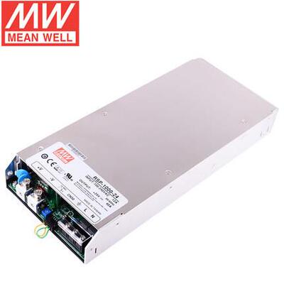 明纬RSP-1000-24960W24V40APFC薄款可调电压可并联电源