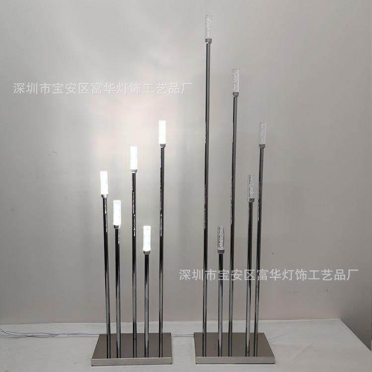新款婚FH9861庆道具水晶堂奥斯柴卡路引灯火头置装饰灯婚礼布布景