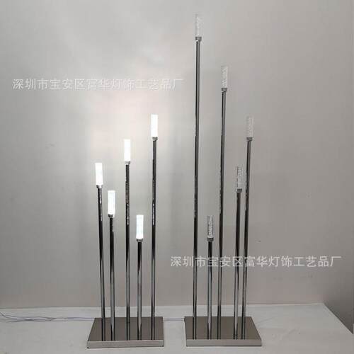 新款婚庆道具水晶奥斯卡路引灯火柴头装饰灯婚礼堂布置布景摆件灯