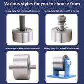 轮垃带圾轮滑动门 无品牌 履轮 实心槽 滑轮载重1 超重型平轮铁轮