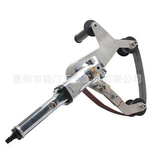 圆管砂带机不锈钢拉丝机气动砂带机打磨机抛光机