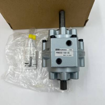 现货KURODA黑田精工旋转气缸PRN50S-150S-300S-800S-90-180-45-40
