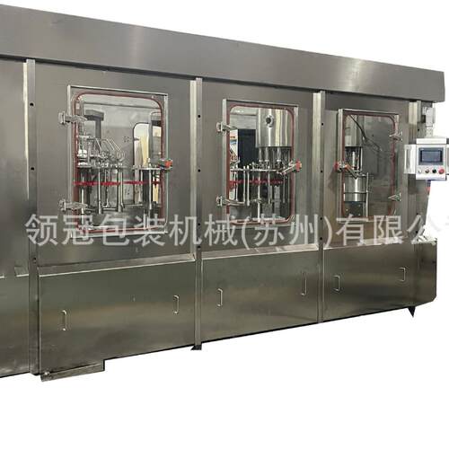 源头工厂小超洁净果汁饮料纯净水矿泉水四合一灌装机按需可定