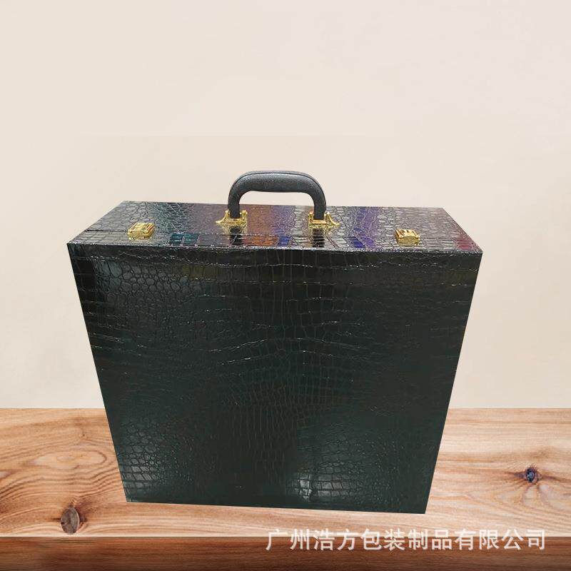 新款直销现货新款皮质鞋盒 高端鞋盒 pu木盒 鞋盒木箱 陶瓷拔火罐