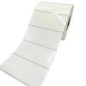 包装 封防干口贴不胶金水透明PVC色贴纸不干胶打印ZMS金色碳带