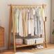 功实木榉木衣架落地立式 见详情轻奢多收纳三衣角能衣架卧室帽间挂