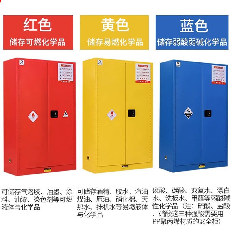 防爆柜工业化学品安全柜危化品储存柜45加仑全钢酒精柜防火防爆箱