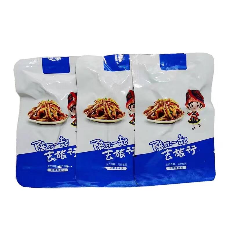 恩施趴趴鱼湖北土家特产香辣香酥味毛毛鱼旅游景点小鱼干小鱼仔