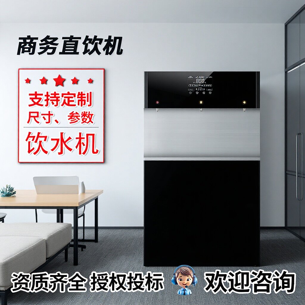 饮水机商用开水器校园节能直饮机立式加热一体智能烧水机净化