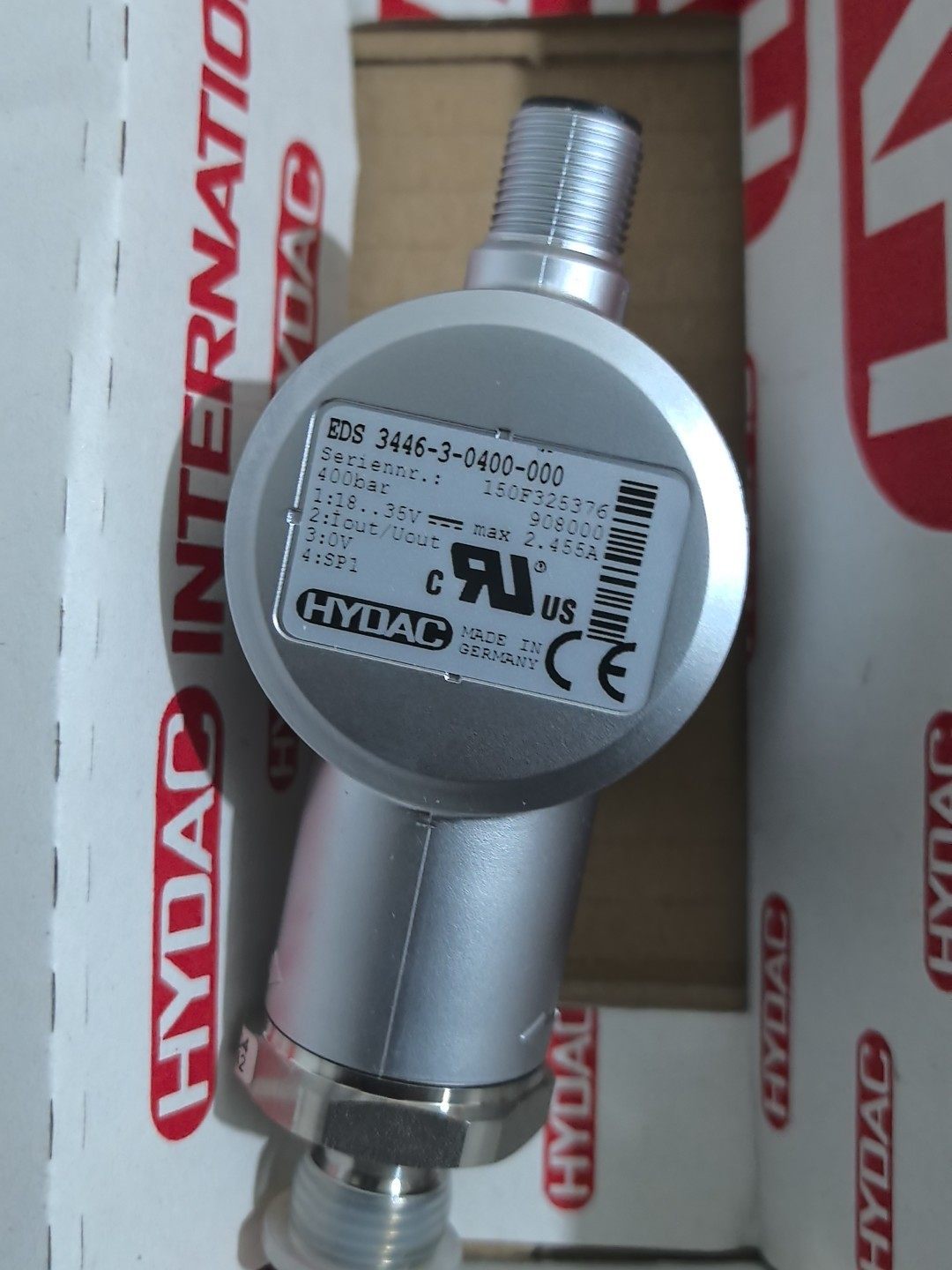 贺德克3446-3-0400-000全新带包装，