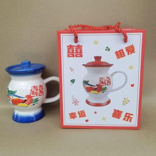 痰盂水杯创意喝酒杯子搞笑茶杯复古杯尿罐尿壶茶缸子怀旧老式