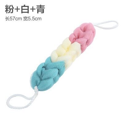 洗澡沐浴球浴花搓背条长条沐浴花洗浴球搓澡巾洗澡球浴擦搓澡神器