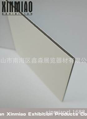 3-4MM阻燃防火会展展板 广交会阻燃八棱柱夹板 方柱隔板厂家直销