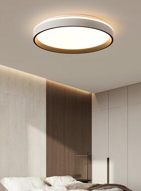 卧室极简卧l网e灯d吸顶灯现代简约主房间2026767新款餐厅红轻奢灯