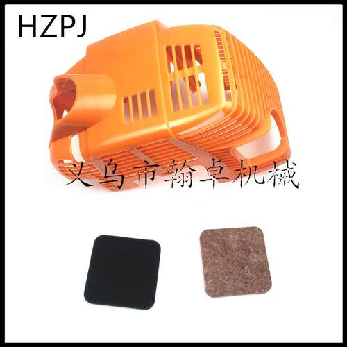 FS75 80 85 85R气缸缸体罩缸盖罩大红罩割草机配件