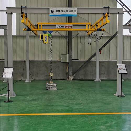 KBK起重机钢性轨道系统组合0.5吨1吨2吨车间实验室悬挂工位起重机