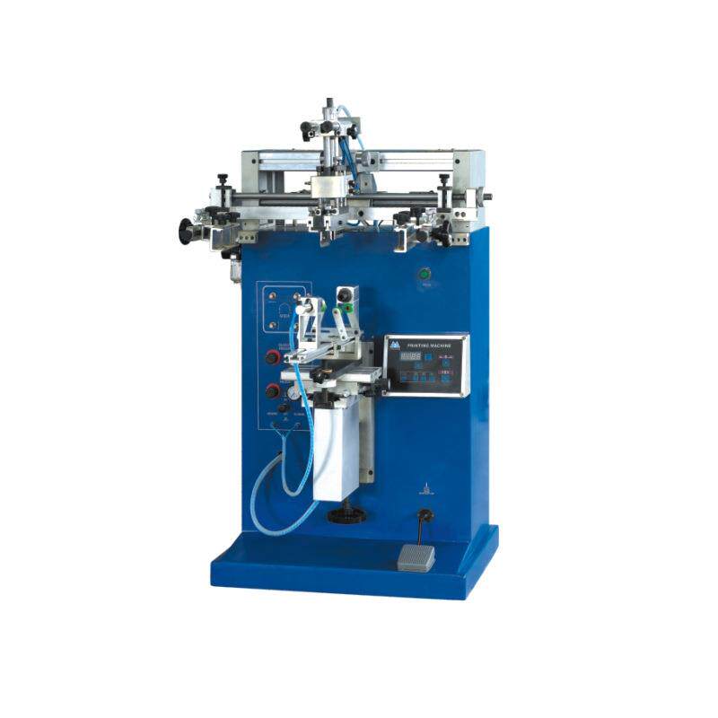 半自动平面曲面两用丝印机 塑料杯纸杯塑料盒开关面板丝网印刷机