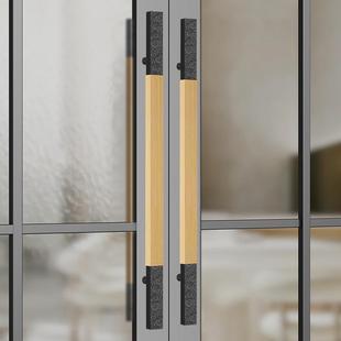 兴包加厚不间锈钢玻特璃拉手祥金色拉手古铜门色云木门黑色把手