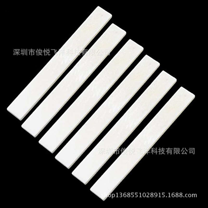 6PCS DIY牛骨下枕民谣古典吉他曼陀铃班卓尤克里里用 80*3x10
