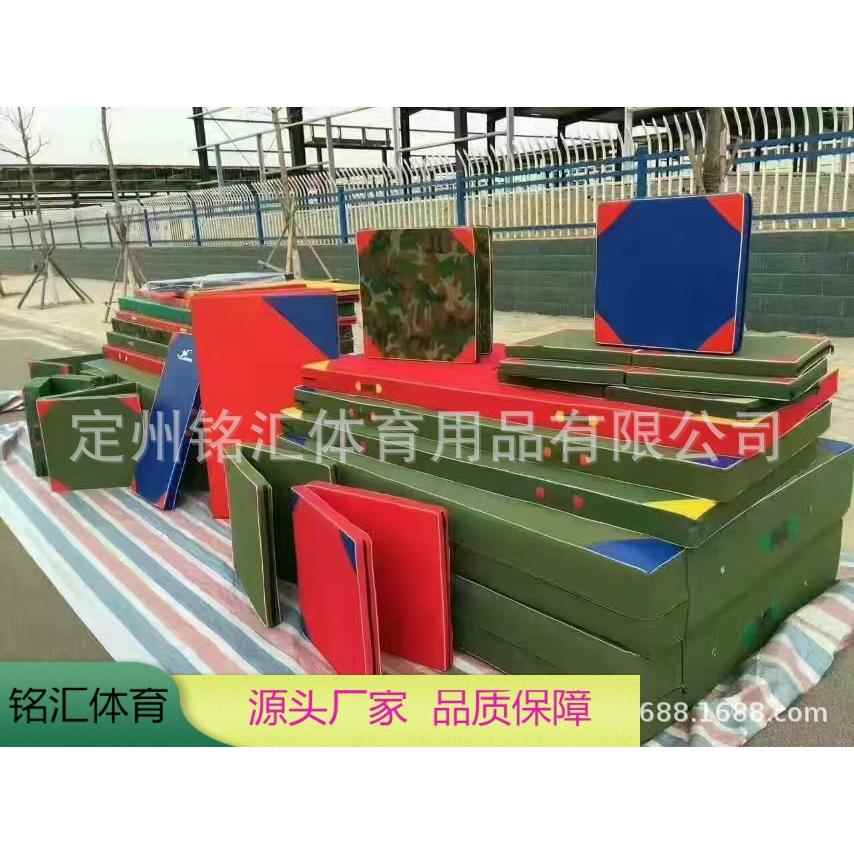 体操垫跆拳道垫子舞蹈垫帆布空翻垫跳高海绵仰卧起坐折叠体操垫
