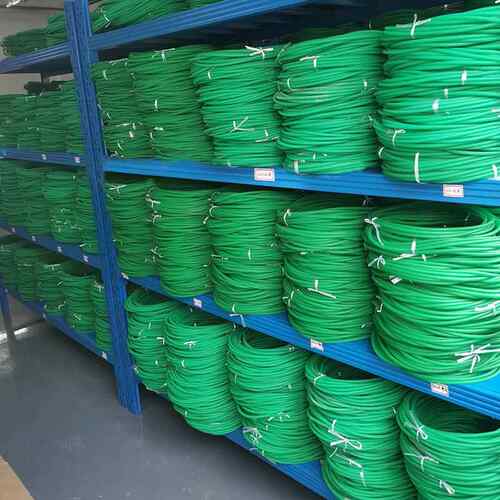 聚酯无缝pu153粗圆带弹氨性无杂质光橡胶工面业传动带耐油工厂直