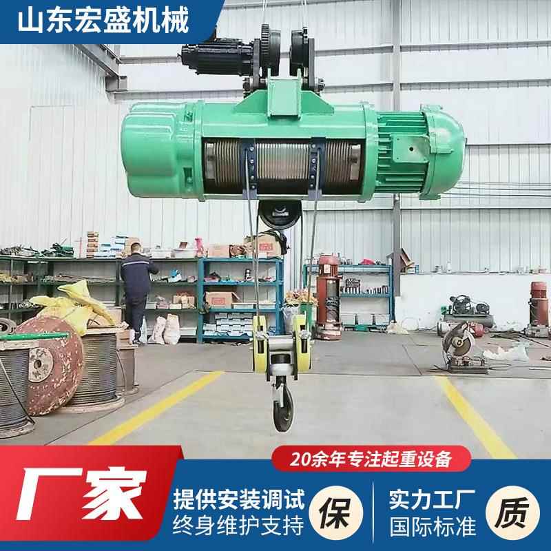定制起重葫芦行车悬臂吊龙门架用1吨2吨手拉葫芦钢丝绳电动葫芦