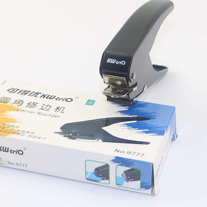 机圆角打孔修机可得.名片多功能手握打孔金属边圆角式no机9777优