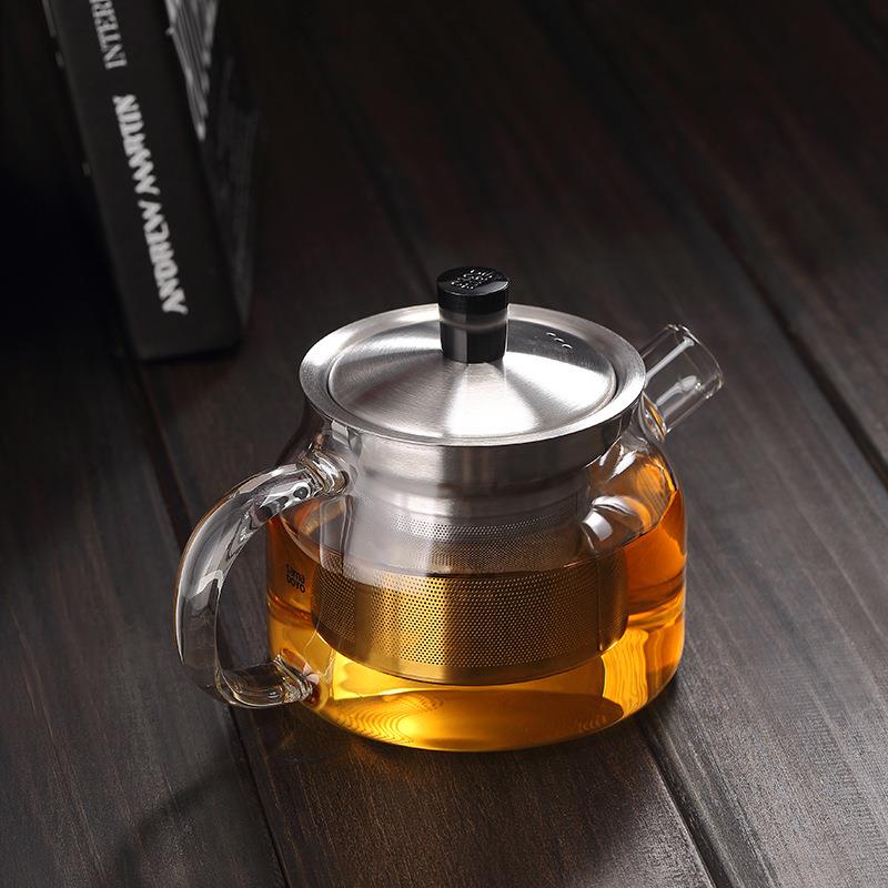 尚电陶炉耐璃茶壶不锈玻钢套装过滤单壶热烧水明CCO壶泡茶器功夫