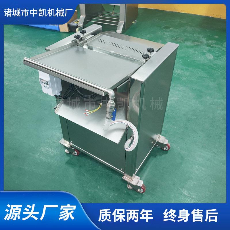 商用全自动去鱼皮鱼骨机鱿鱼草鱼黑鱼皮剥离机400立式鱼去皮机