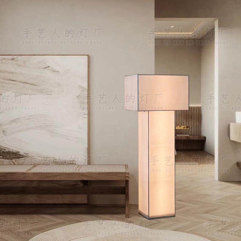 客厅中古风沙发旁卧室书房氛围灯法式复古设计师艺术高级感落地灯