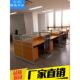 新品 南京办公家具多人组合屏风隔断工位卡座电脑桌职员桌简约现代