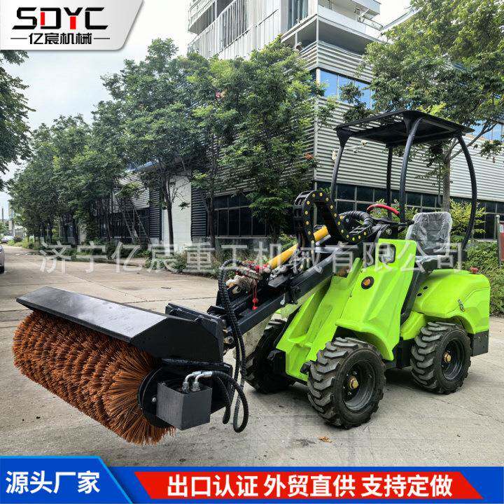 轮式装载机家用农业养殖场轮式装载机四驱柴油小型装载机 小铲车
