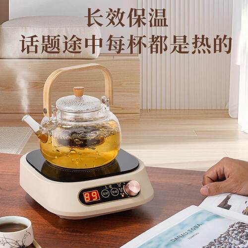 1800W大功率智能电陶炉小型煮茶保温旋钮式家用围炉【厂家】厂家