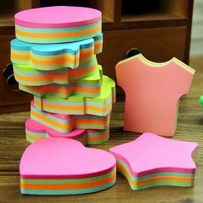 Creative Post Colour Self Stick Notes Self-adhesive Sticky N