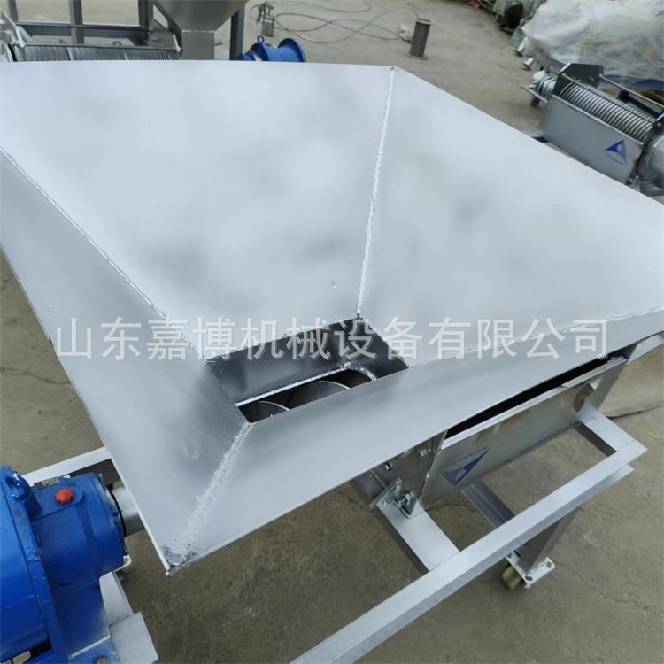 人工上料干湿分离机 牛粪养殖场小型猪粪固液分离机220v电机带动