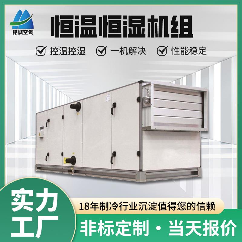 厂房车间恒湿恒温一体空调机组实验室净化空气组合式空调机组厂家
