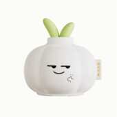 灯拍拍桌面夜硅胶摆件小厉害即季 床头新亮蒜你卧室灯一拍创意新品