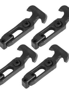 4Pcs T-Handle Rubber Flexible Draw Latches Fit for Toolbox