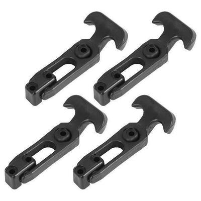 4Pcs T-Handle Rubber Flexible Draw Latches Fit for Toolbox