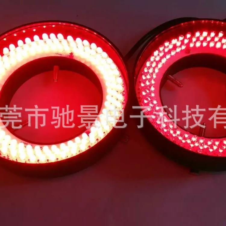 工业视觉光源内径61MM3环144颗灯珠显微镜LED环形光源显微镜LED环