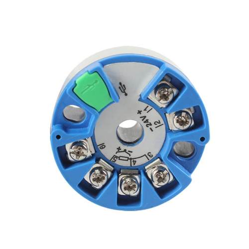 能温度变送智器模块一热体化阻PT100电K型热电偶4-20Ma输出