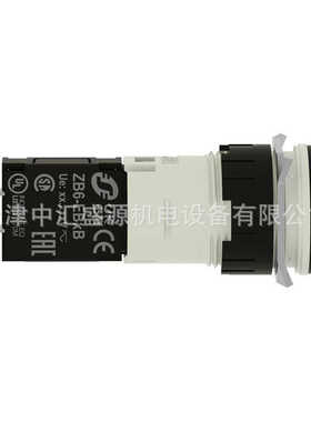 XB6ECV1BF指示灯白色24VDC带LED方形指示灯XB6ECV1BF
