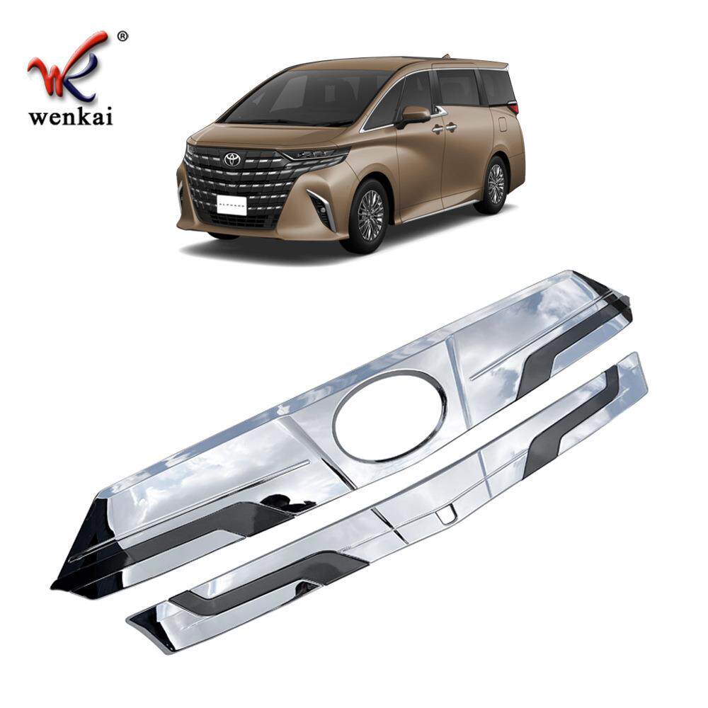 适用于丰田23款ALPHARD40系改装前中网装饰贴埃尔法专用原厂饰条