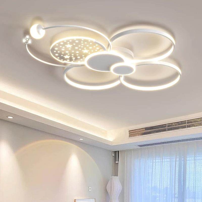 客厅灯简约现代大气主灯网红新款北欧led吸顶灯具组合全屋套餐
