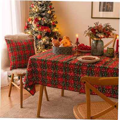 Christmas snowflake table cloth tablecloth various styles