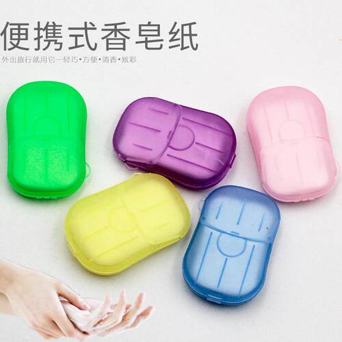Petals soap sheets, portable hand washing sheets, soap paper