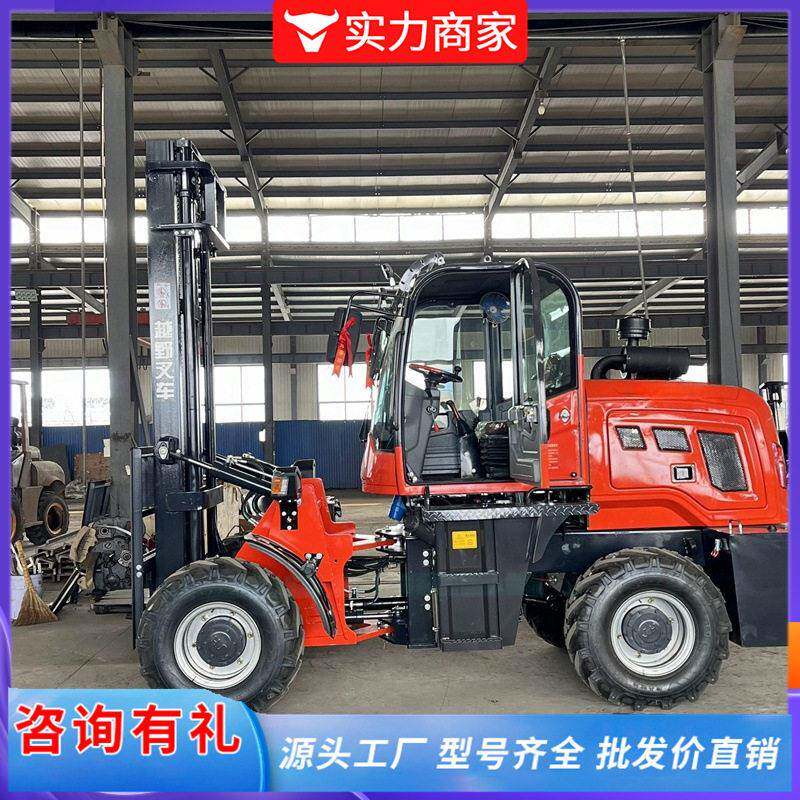 越野叉车后转向柴油内燃油10吨多功能搬运车工程车堆装卸车