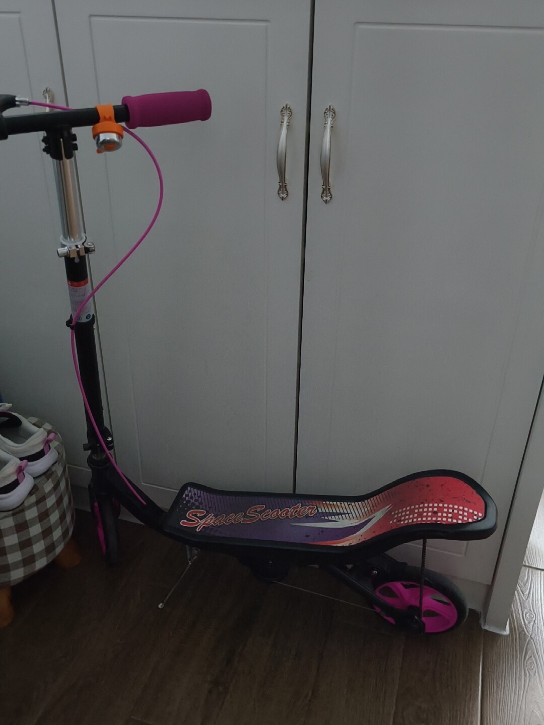 Космический самокат Space Scooter X560 складной педальный для детей и взрослых тренажер баланса photo review
