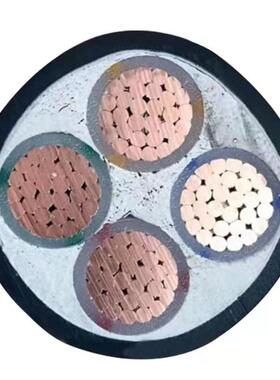 国标纯铜芯ZR-YJV22345芯150185240平方室外工程电缆线+1+2